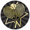 Picture of Tennis Gold|black Printed Centre 50mm - 2in