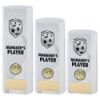 Picture of White Plastic Filled Column Football Managers Player (1in Cen) - 7in