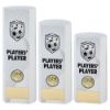 Picture of White Plastic Filled Column Football Players Player (1in Cen) - 8.25in