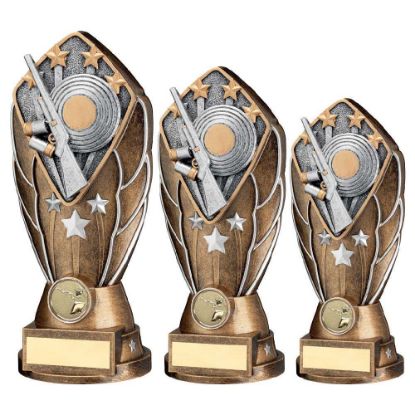 Picture of Bz~silv Diamond Column + Shooting Disc & Plate (1in Cen)