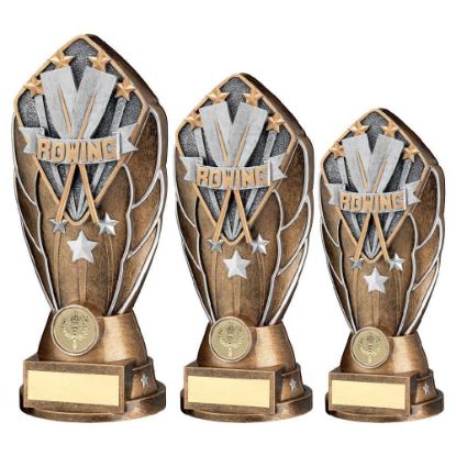 Picture of Bz~silv Diamond Column + Rowing Disc & Plate (1in Cen)