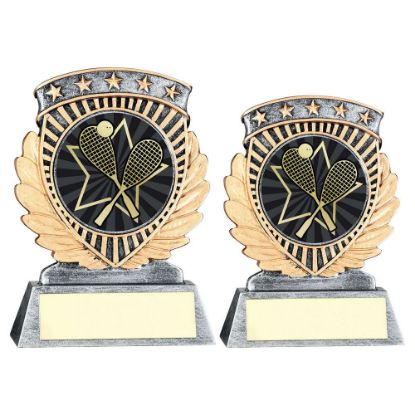 Picture of Pew~gold 5 Star Holder With Vinyl Squash Insert & Plate