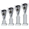 Picture of Silver|black Plastic Flash Cup Assembled On Marble With Tube (1in Cen) - 11in