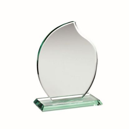 Picture of Jade Glass Teardrop (10mm Thick) - 8.5in