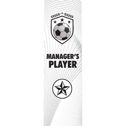 Picture of Football Managers Player Clear Printed Rectangle For Fp25