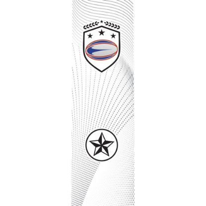 Picture of Rugby Clear Printed Rectangle For Fp25