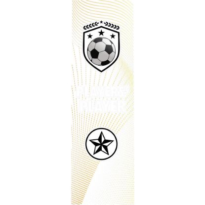 Picture of Football Players Player Clear Printed Rectangle For Fp35