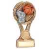 Picture of Brz|gold|pew Basketball Round Wreath On V Riser (1in Cen) - 5in
