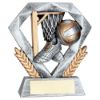 Picture of Pew|gold Netball Mini Diamond With Plate - 4in