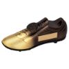 Picture of Filled Plastic Footballl Boot In Gold|black With Plate (1" Cen) - 6.75 X 2.75in