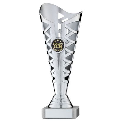 Picture of Silver Plastic Titan Cup Assembled On Marble (1in Cen)