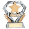 Picture of Pew|gold Runner Up Mini Diamond With Plate - 4in