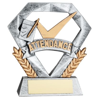 Picture of Pew~gold Attendance Mini Diamond With Plate