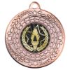 Picture of Stars And Leaf Medal (1in Centre) Bronze - 2in