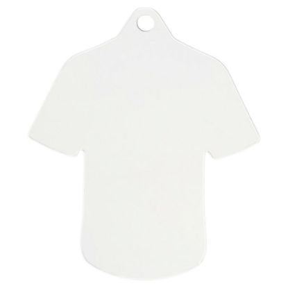 Picture of Plain White Shirt Medal Used For Sublimation