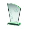 Picture of Xxx Jade Glass Sail Plaque (15mm Thick) - 6.75in