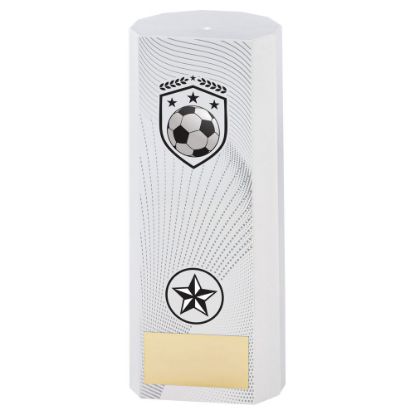 Picture of White Plastic Filled Column Football (1in Cen)