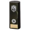 Picture of Black Plastic Filled Column Football (1in Cen) - 8.25in