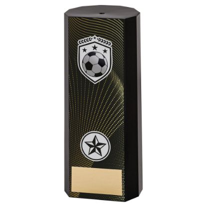 Picture of Black Plastic Filled Column Football (1in Cen)