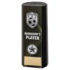 Picture of Black Plastic Filled Column Football Managers Player (1in Cen) - 8.25in