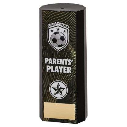 Picture of Black Plastic Filled Column Football Parents Player (1in Cen)