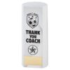 Picture of White Plastic Filled Column Football Thank You Coach (1in Cen) - 6in