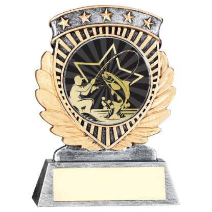 Picture of Pew~gold 5 Star Holder With Vinyl Angling Insert & Plate