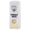 Picture of White Plastic Filled Column Golf Longest Drive (1in Cen) - 6in