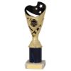 Picture of Black|gold Plastic Sabre Cup Assembled On Marble (1in Cen) - 8in