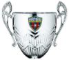 Picture of Silver Cracker Bullet Bowl With Handles - 5in  (Bowl Dia 100mm)